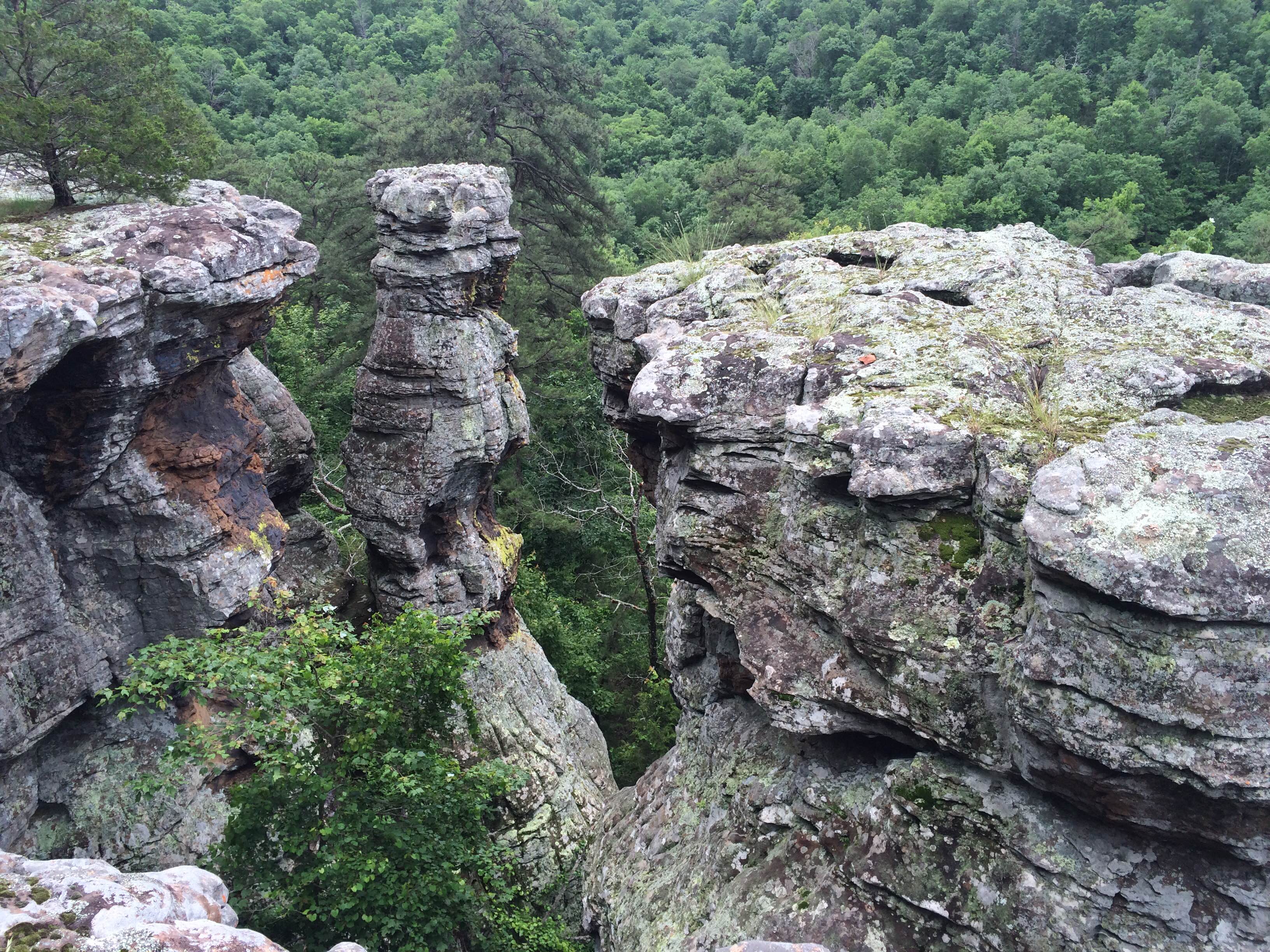 Photo of the Week Pedestal Rock Only In Arkansas