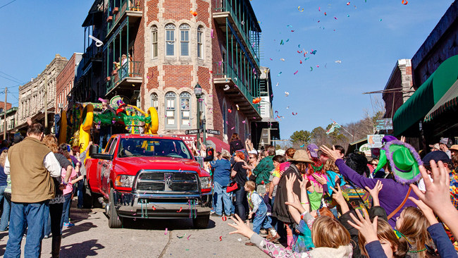4 Eureka Gras Parade by Grav Weldon downtown