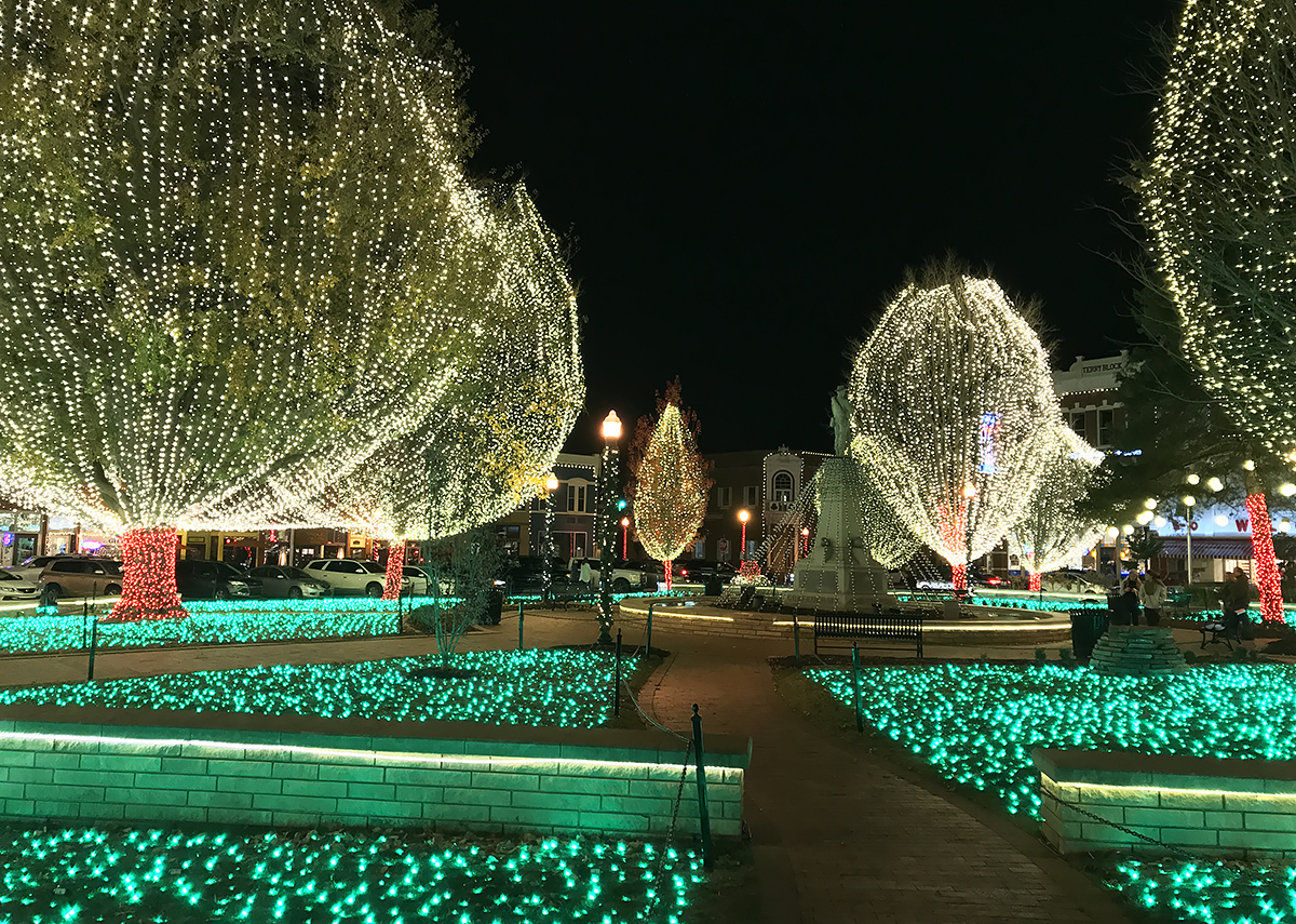 Celebrate Christmas on the Bentonville Square Only In Arkansas