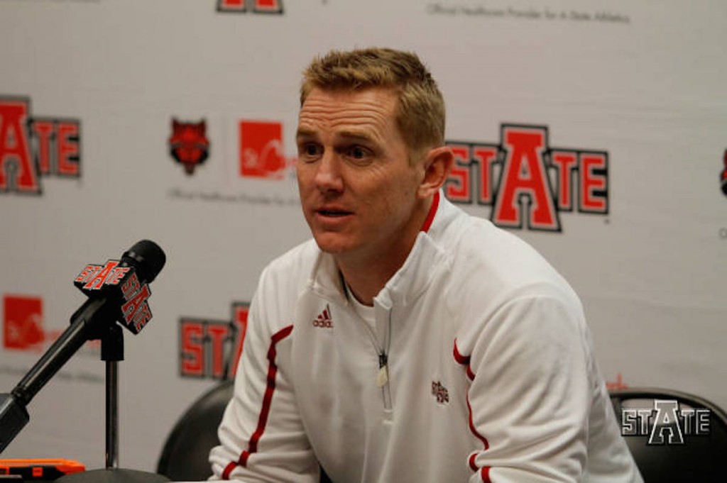 Arkansas State Coach Blake Anderson