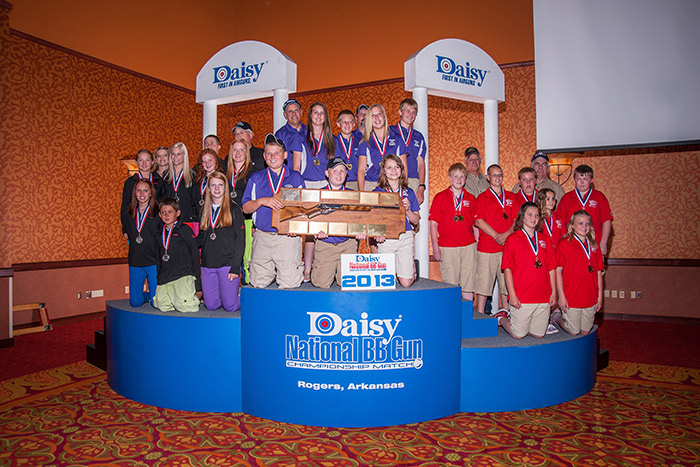 Daisy BB Gun Championships 2013 Top Three Teams
