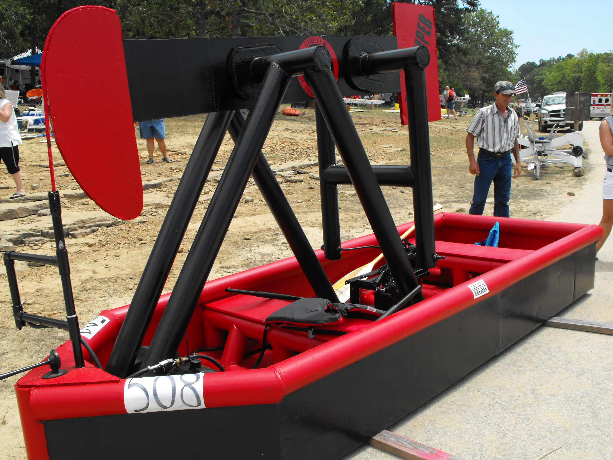 Heber Springs Cardboard Boat Races - First Security Bank