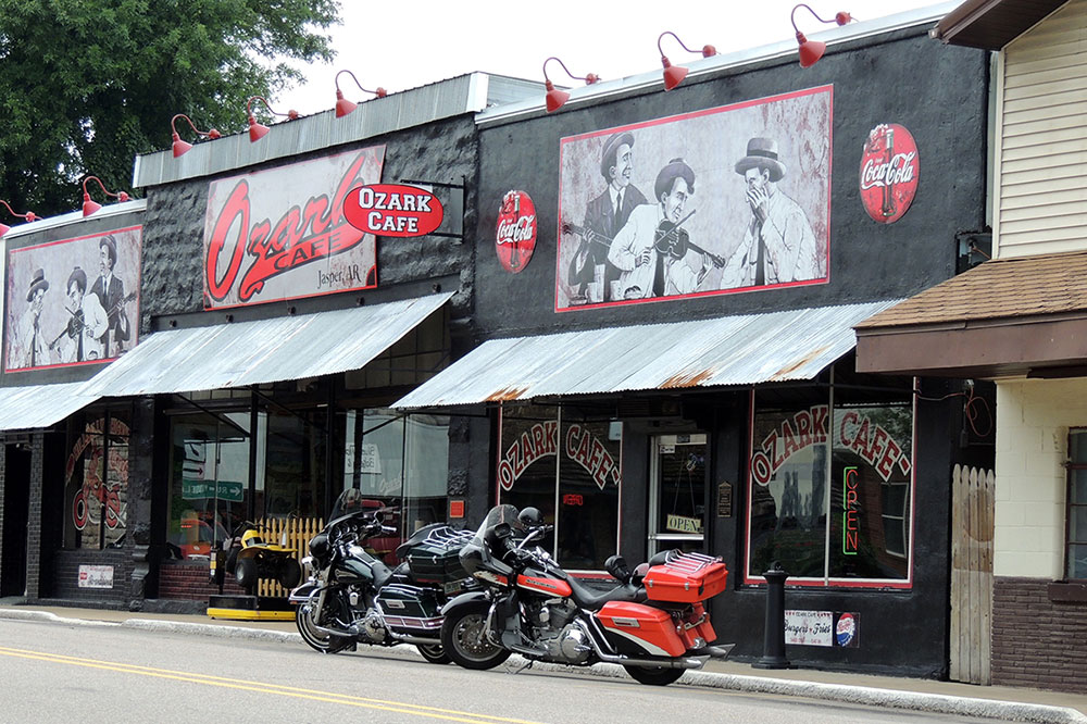 Ozark Cafe in Jasper Arkansas