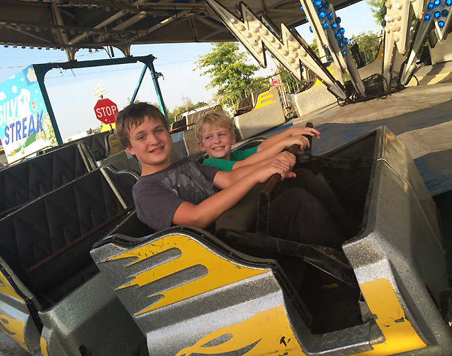 Silver Streak Carnival Ride, 30 Year of Frisco Festival