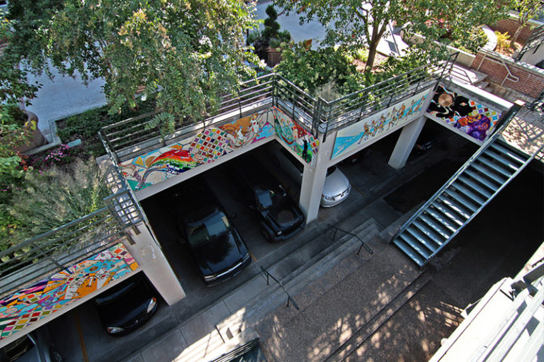 Public Art in Downtown Fayetteville - First Security Bank