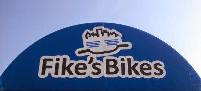 bike trail Fikes, Trail of Two Cities