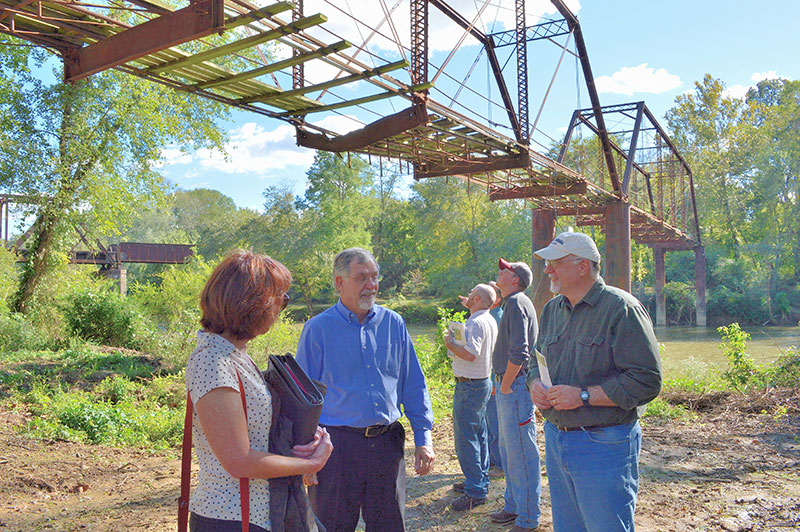 One of the oldest metal bridges remaining in Arkansas