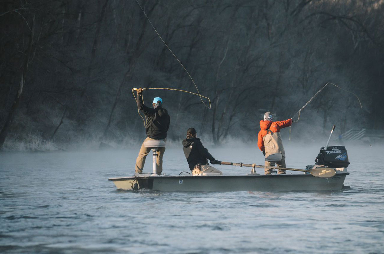 Winter means worldclass fishing in Arkansas