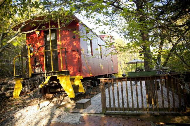 Unique Getaways in Arkansas - Livingston Junction Caboose