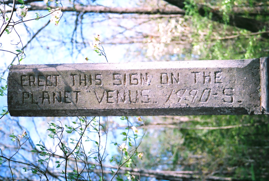 Erect this sign Bryant Cross