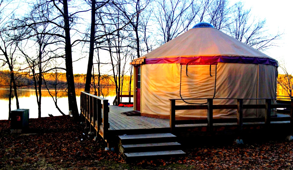 Yurts of The Natural State Only In Arkansas