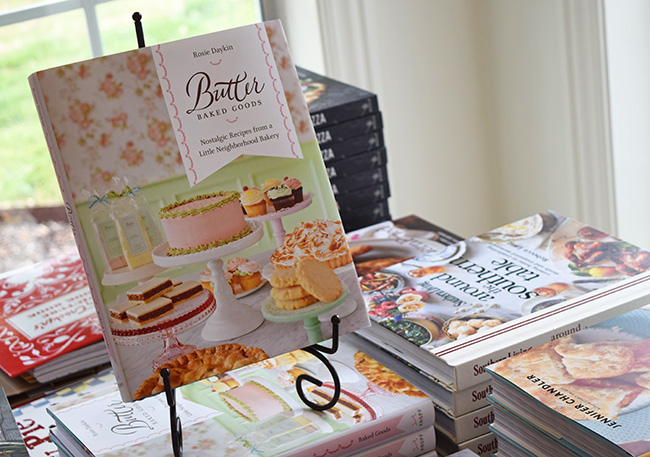 Cookbooks at Euna Mae's