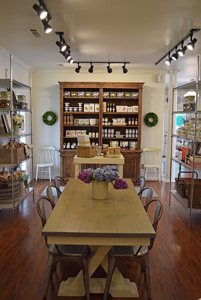Inside Euna Mae's shop in Springdale