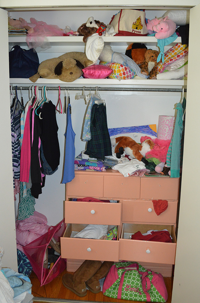 Tiday for SPring closet before
