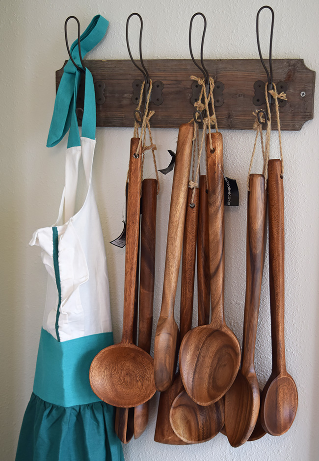 Wood Spoons at Euna Mae's in Springdale, Arkansas