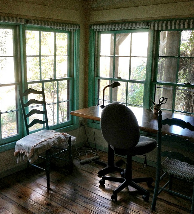 Dairy Hollow - writing space