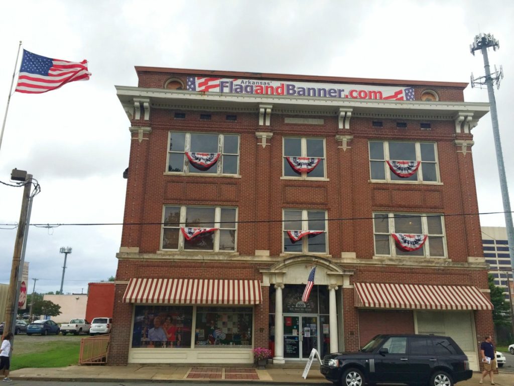 Flag and Banner Header
