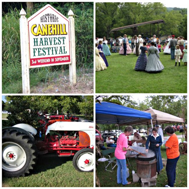 Cane Hill Harvest Festival Only In Arkansas