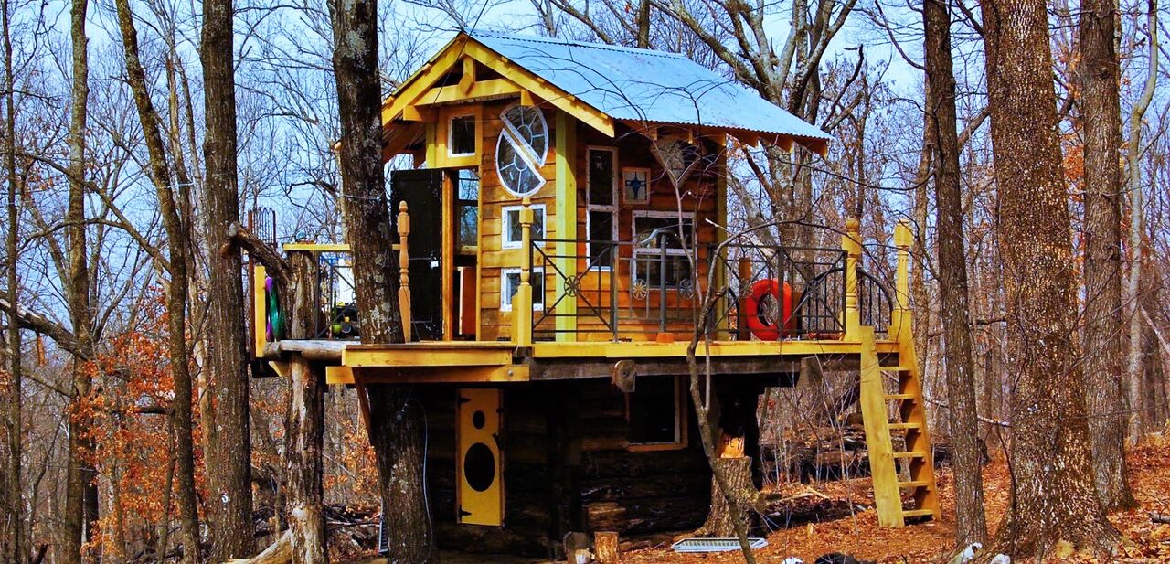 Natural State Treehouses Only In Arkansas