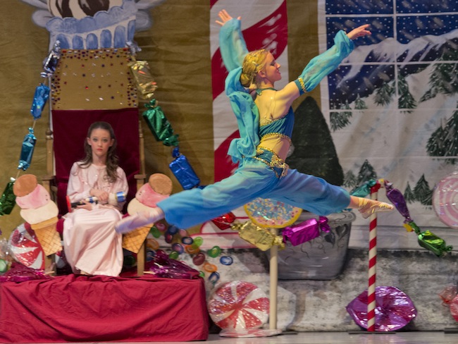 3 NADT Nutcracker Clara watches Jete