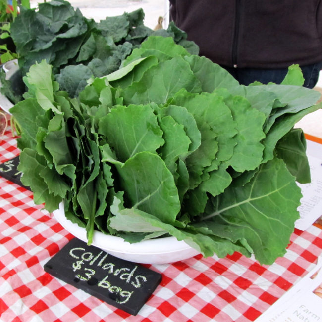 Food of January Collard Greens Only In Arkansas