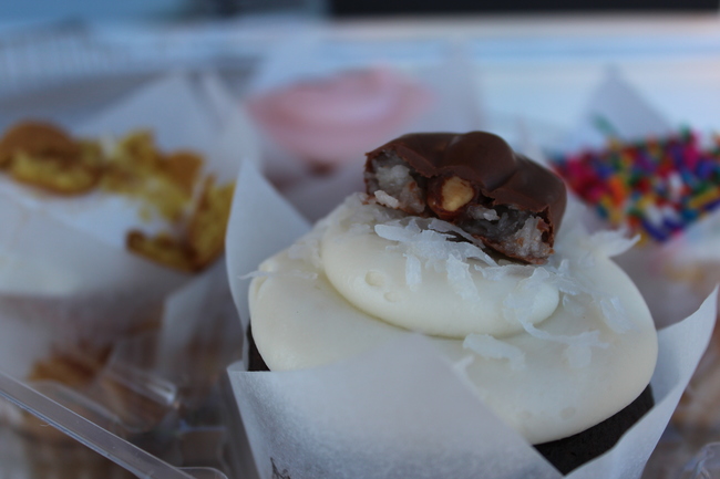 Almond Joy Cupcake