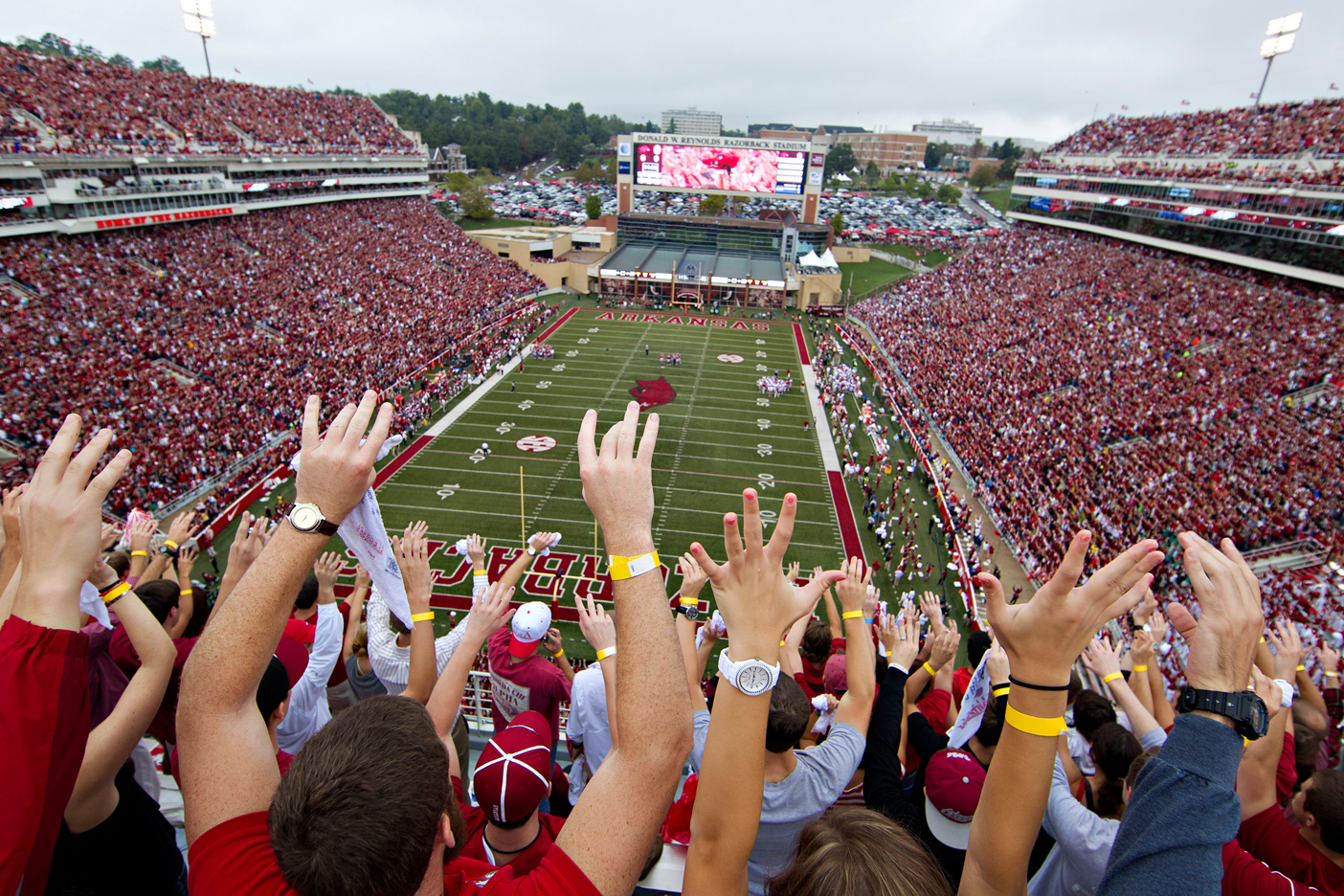 Top 10 Things to Do at a Razorback Game Only In Arkansas