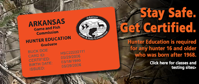 Taking a Shot at Hunter’s Education Only In Arkansas