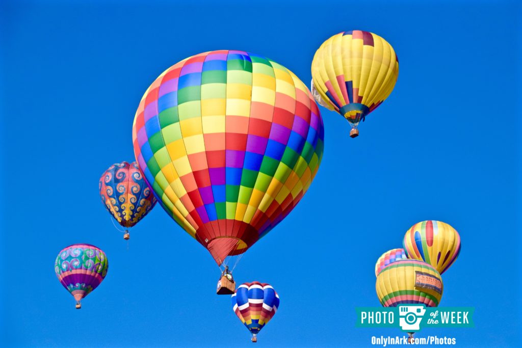 Photo of the Week Hot Air Balloons Only In Arkansas
