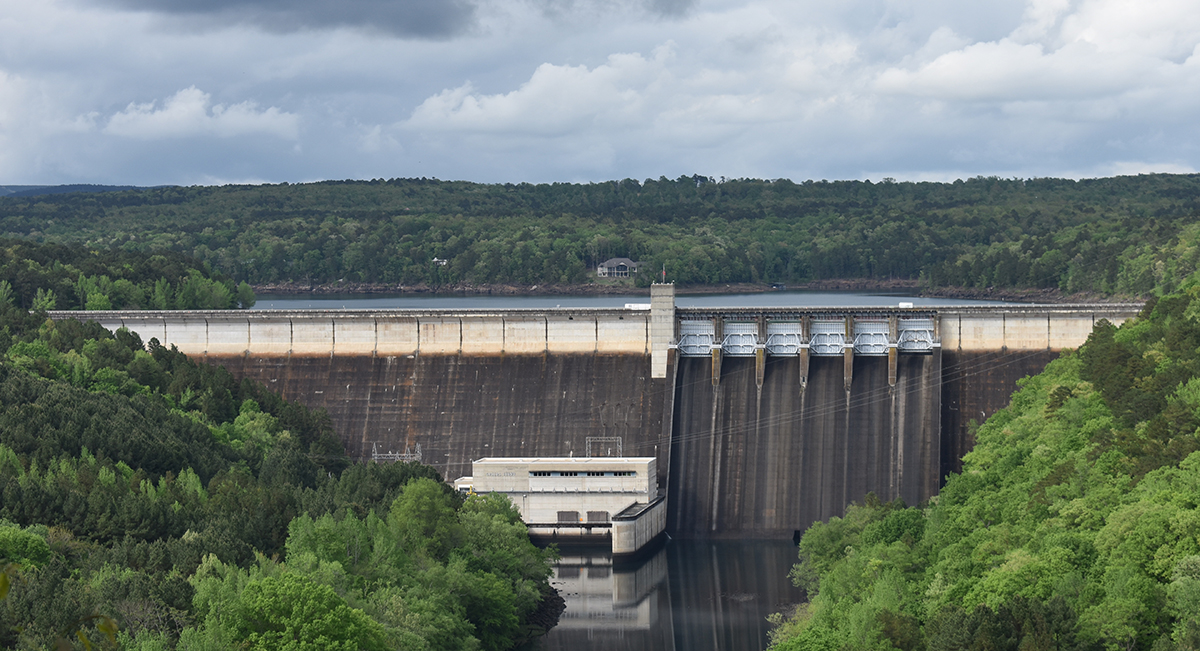 Greers Ferry Dam and William Carl Garner Visitor Center - Only In Arkansas