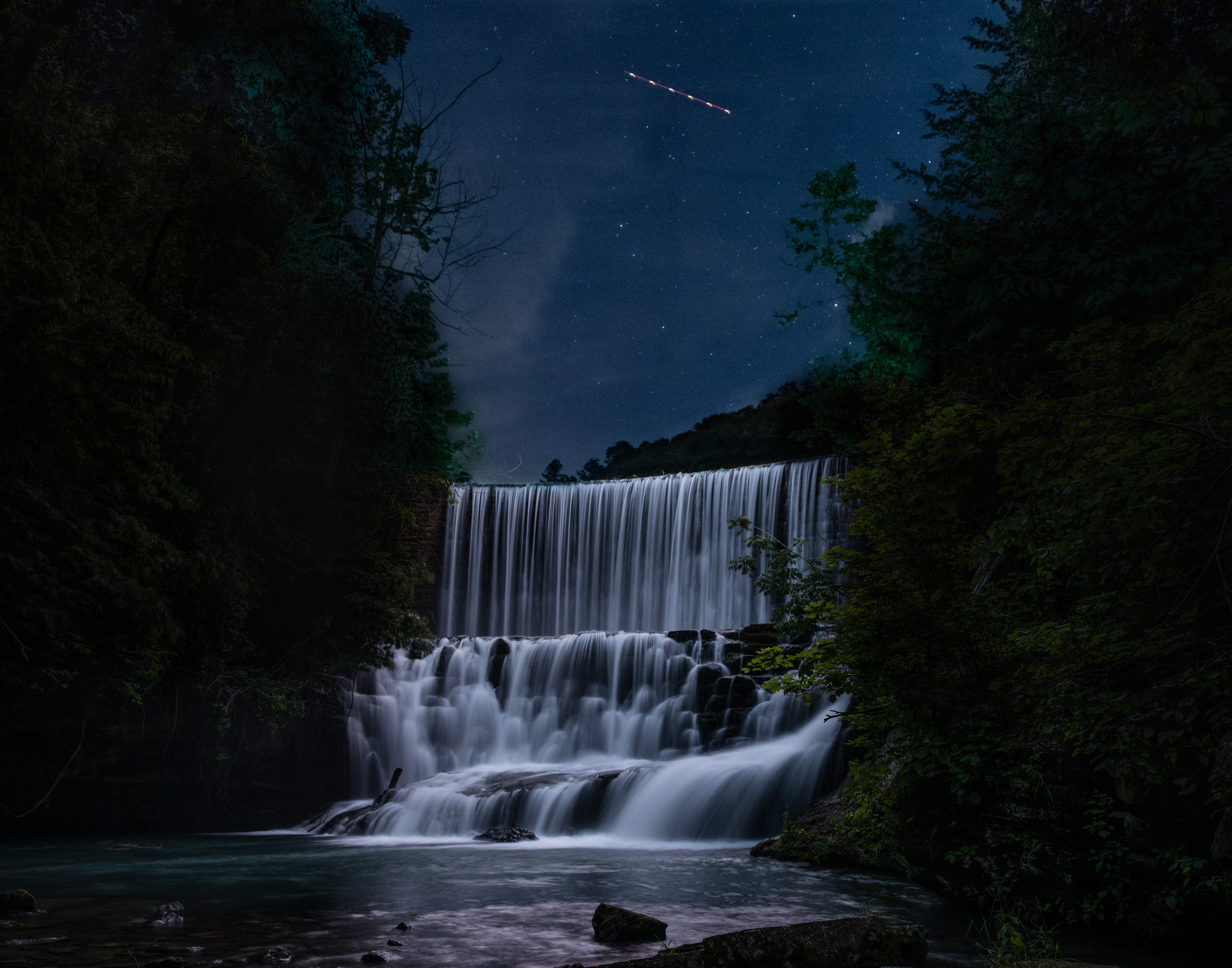 Photo of the Week Mirror Lake Falls Only In Arkansas