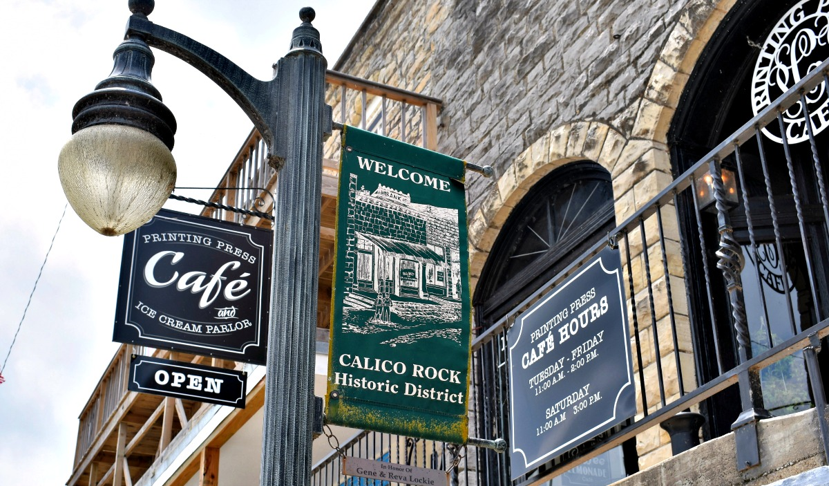 Printing Press Cafe Dining with a Side of History Only In Arkansas