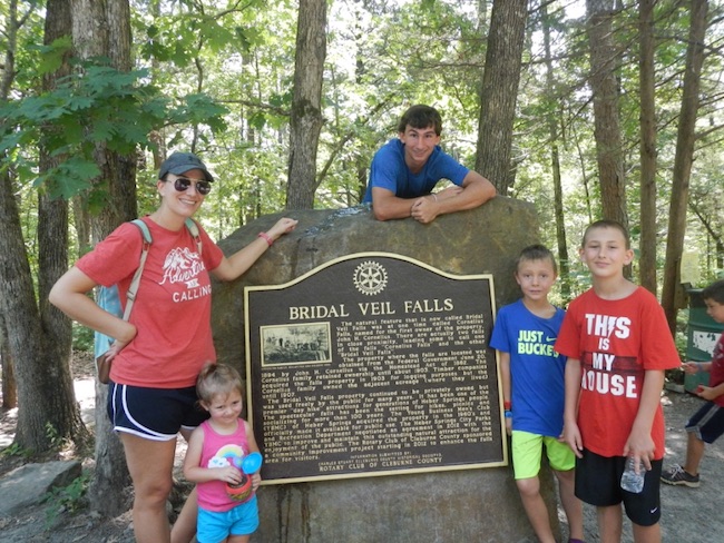 Collins Creek And Bridal Veil Falls Heber Springs Only In Arkansas