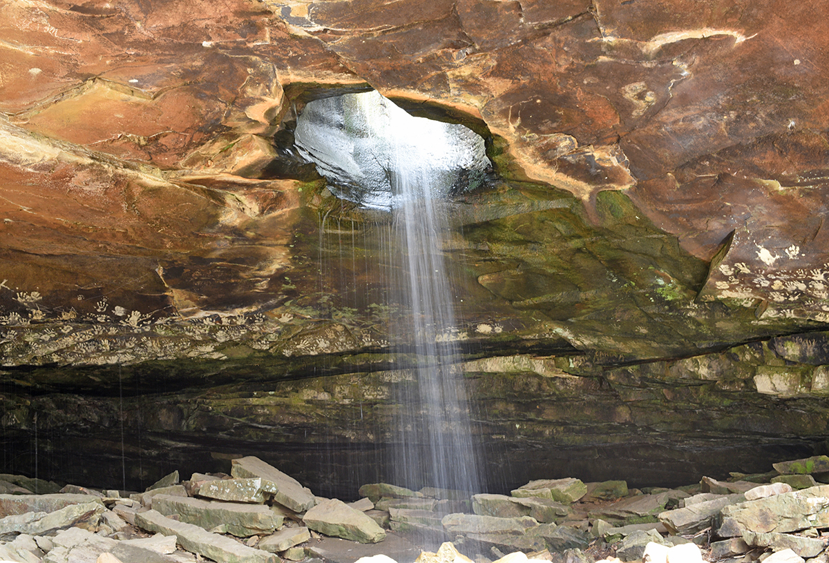 hole glory arkansas ozark forest national waterfall falls hike mountain places