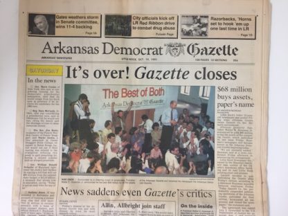 Dueling News: History Of The Arkansas Democrat-Gazette | Only In Arkansas