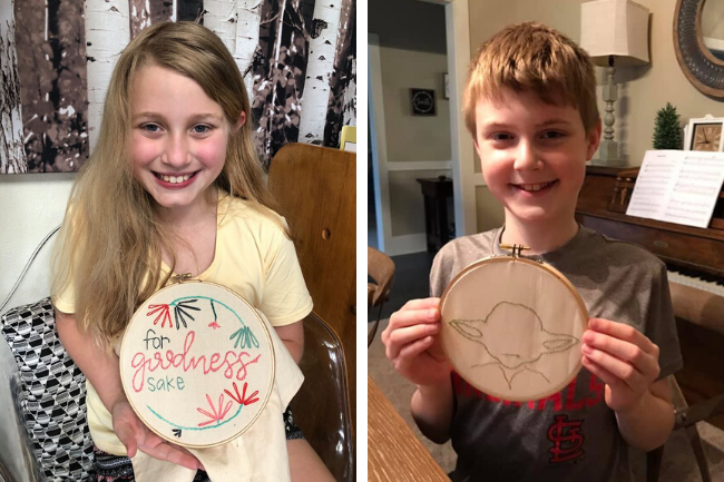 Make.Do. Quarantine Camp Embroidery