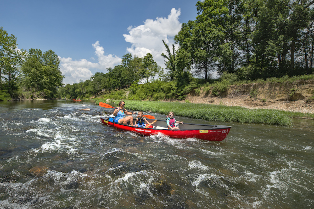 Canoeing the Caddo River Fun Floats for the Whole Family Only In