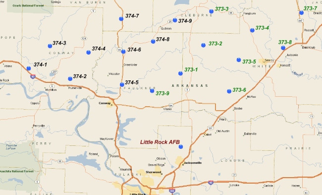 Titan II Missiles in Arkansas Only In Arkansas