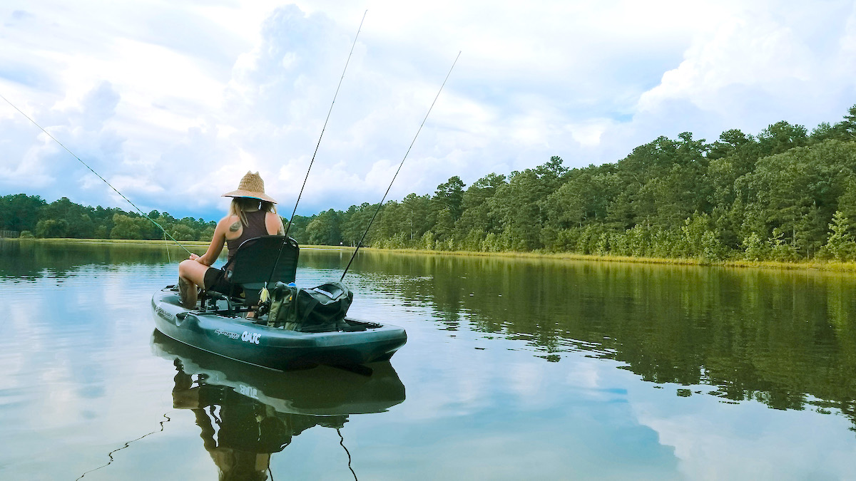 Kayak Fishing in Arkansas Only In Arkansas