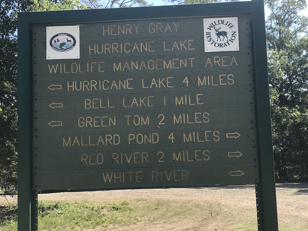 Henry Gray Hurricane Lake Wildlife Management Area Only In Arkansas