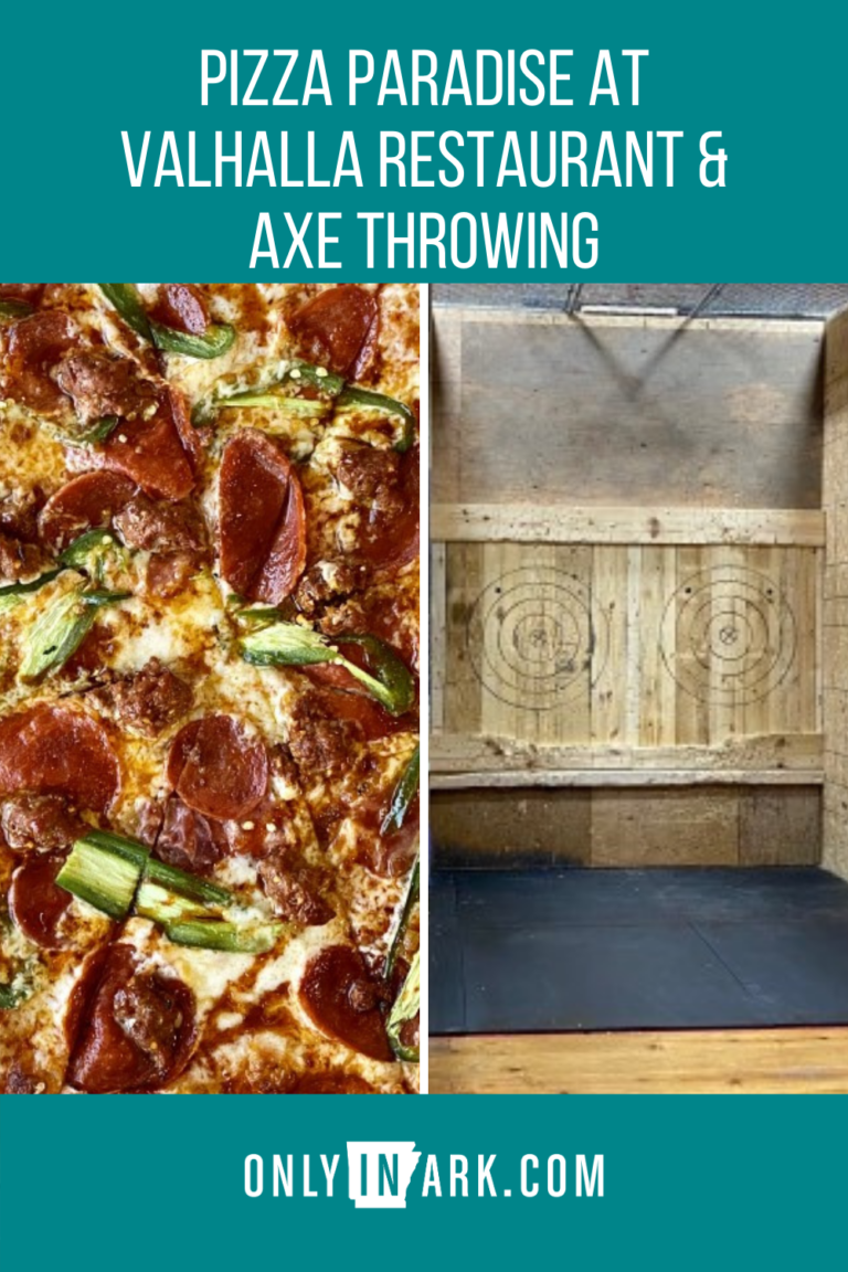 Pizza Paradise at Valhalla Restaurant & Axe Throwing Only In Arkansas