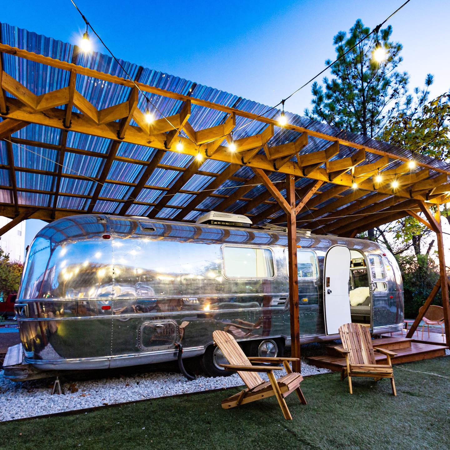 The Hideout Urban Glamping in Fayetteville