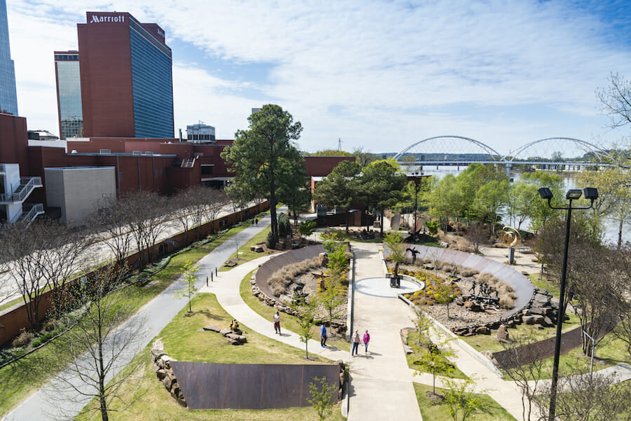 Riverfront Park Little Rock