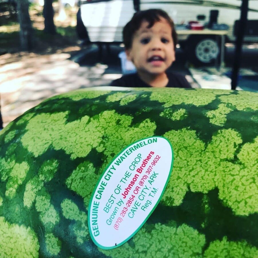 Genuine Cave City watermelon
