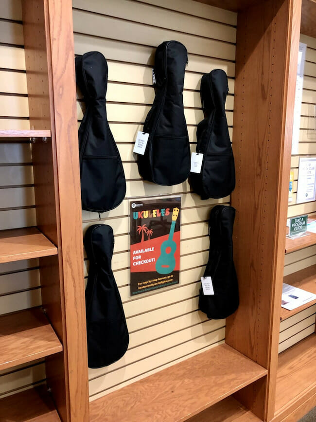 Library Rentals - ukuleles