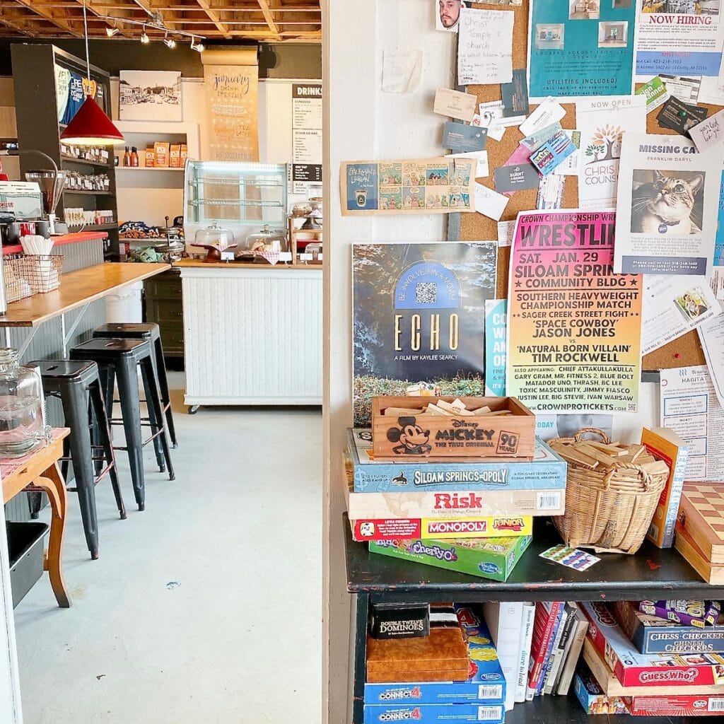 The Café on Broadway in Siloam Springs