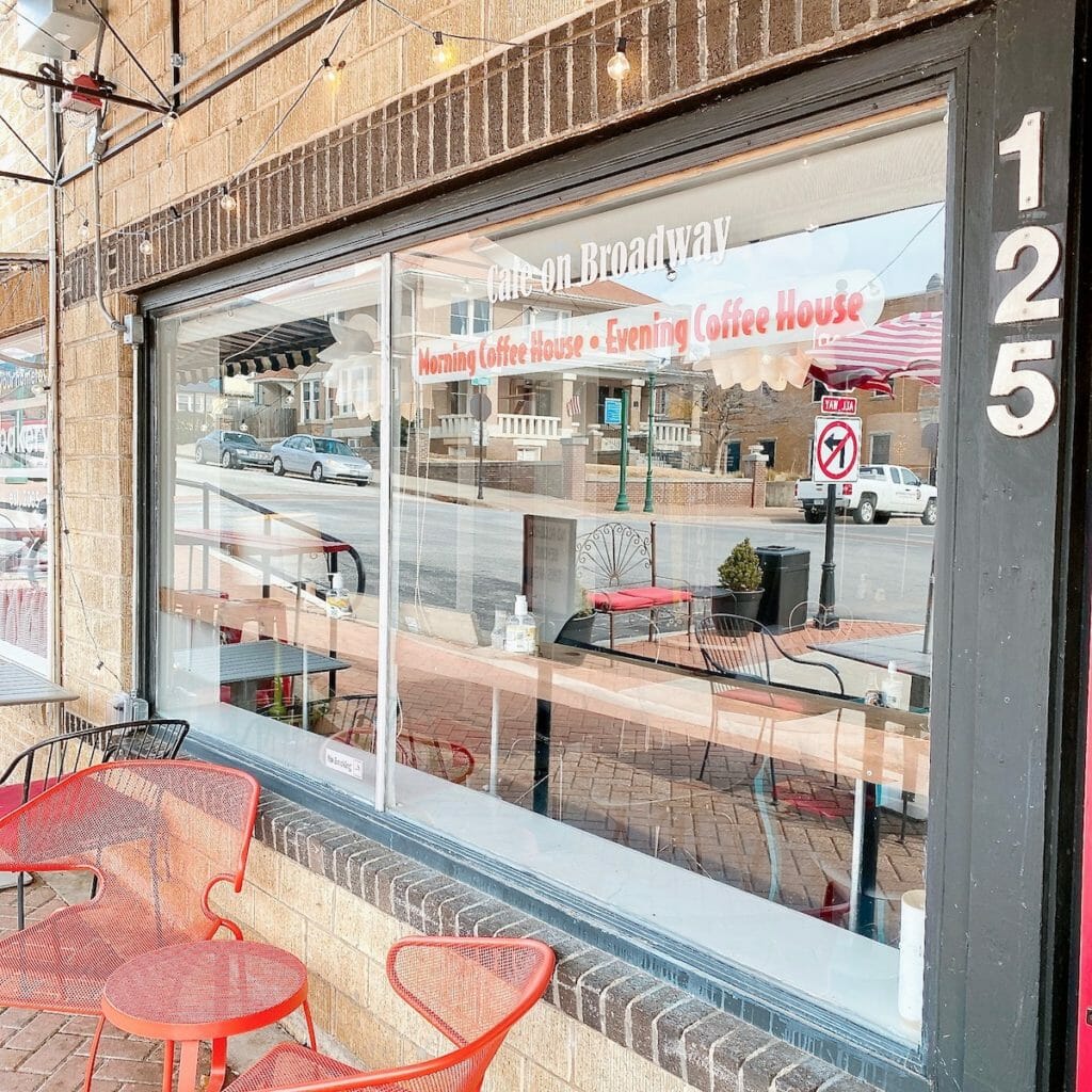 The Café on Broadway in Siloam Springs