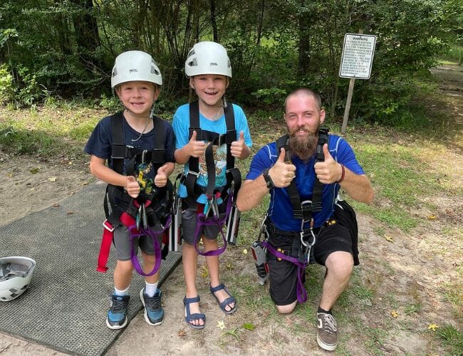 Blue Zip Line