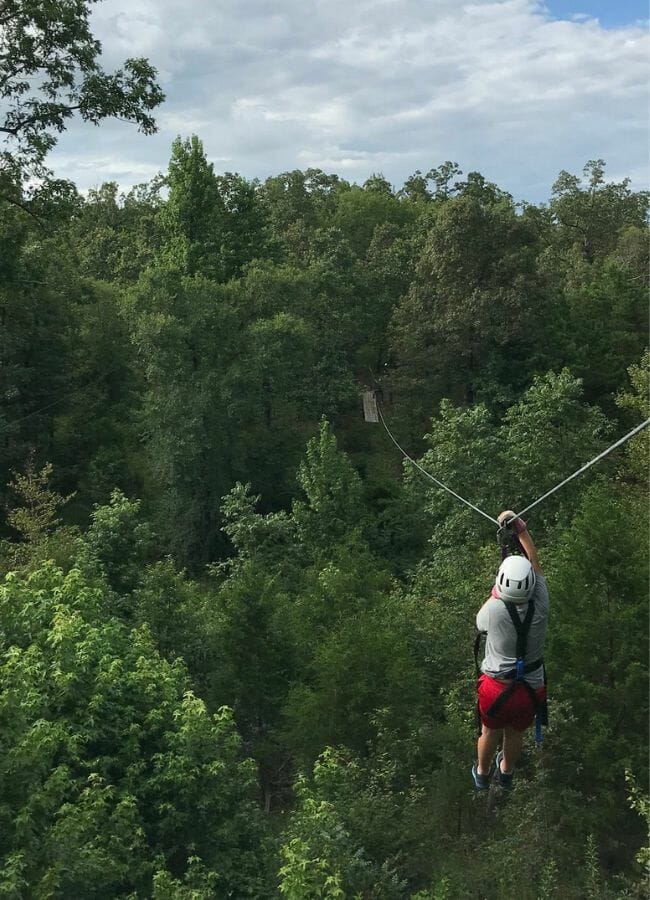 Blue Zip Line