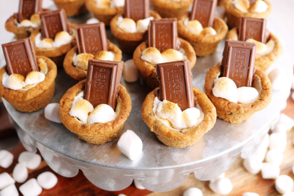 Mini Smore’s Cookie Cups